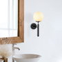 Opviq King - 11457 Lámpara de pared de diseño abstracto en blanco y negro